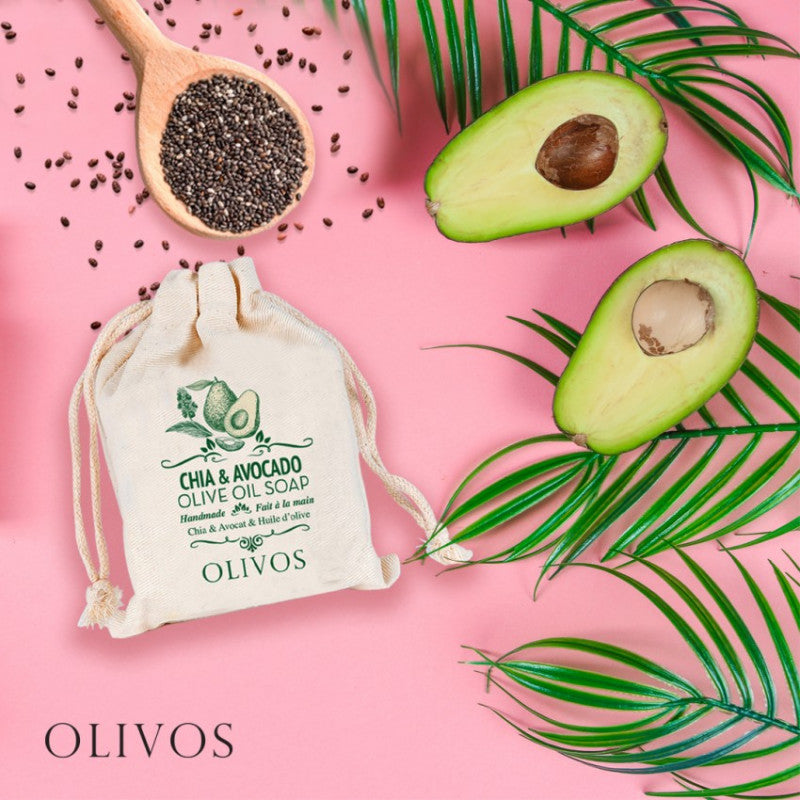 OLIVOS Chia ve Avokado Zeytinyağlı Sabun 150g
