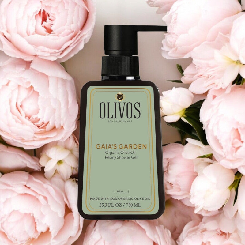 OLIVOS Organik Zeytinyağlı Şakayık Duş Jeli 750ml