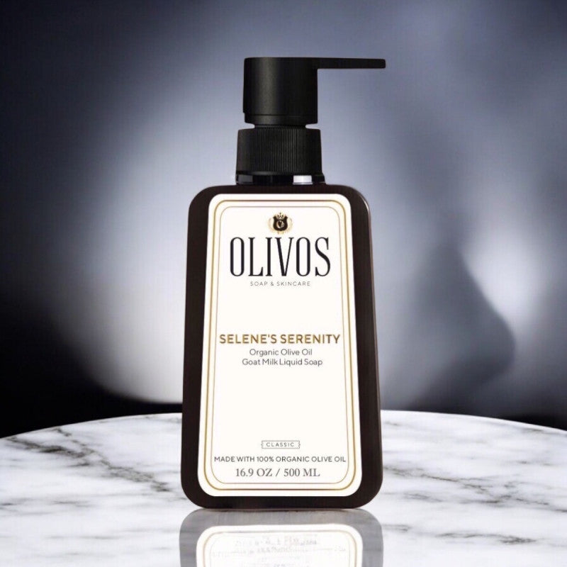 OLIVOS Tekuté mýdlo s organickým olivovým olejem - Kozí mléko 500ml