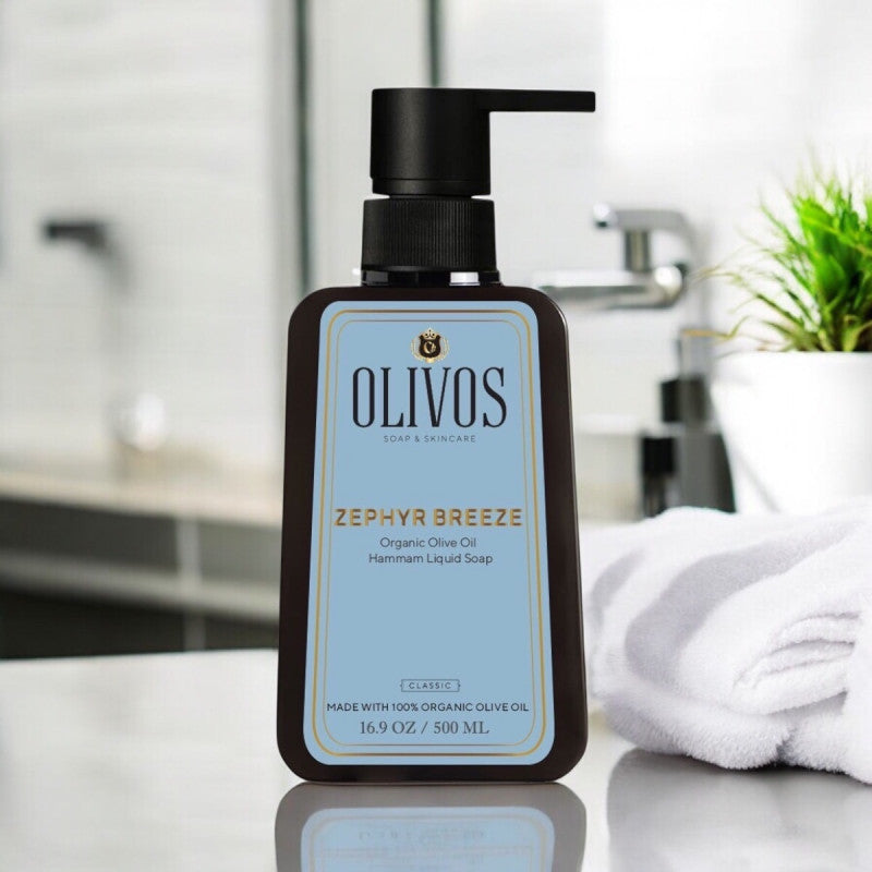 OLIVOS Organiczne mydło w płynie z oliwą z oliwek Hammam 500ml