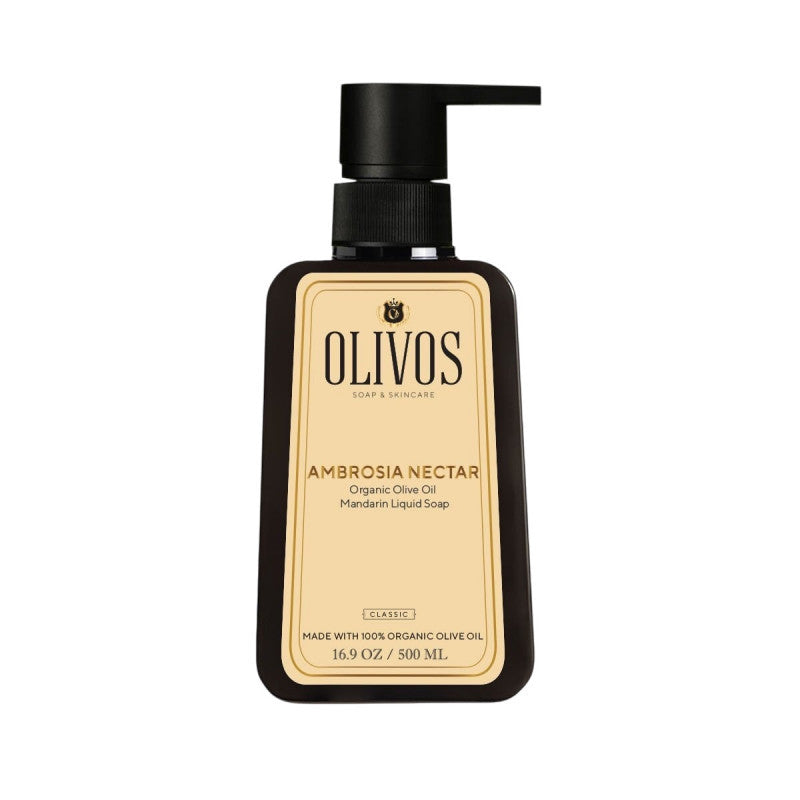 OLIVOS Tekuté mýdlo s organickým olivovým olejem - Mandarinka 500 ml
