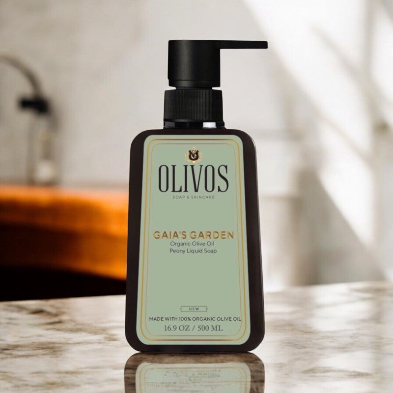 OLIVOS Organik Zeytinyağlı Şakayık Sıvı Sabun 500ml