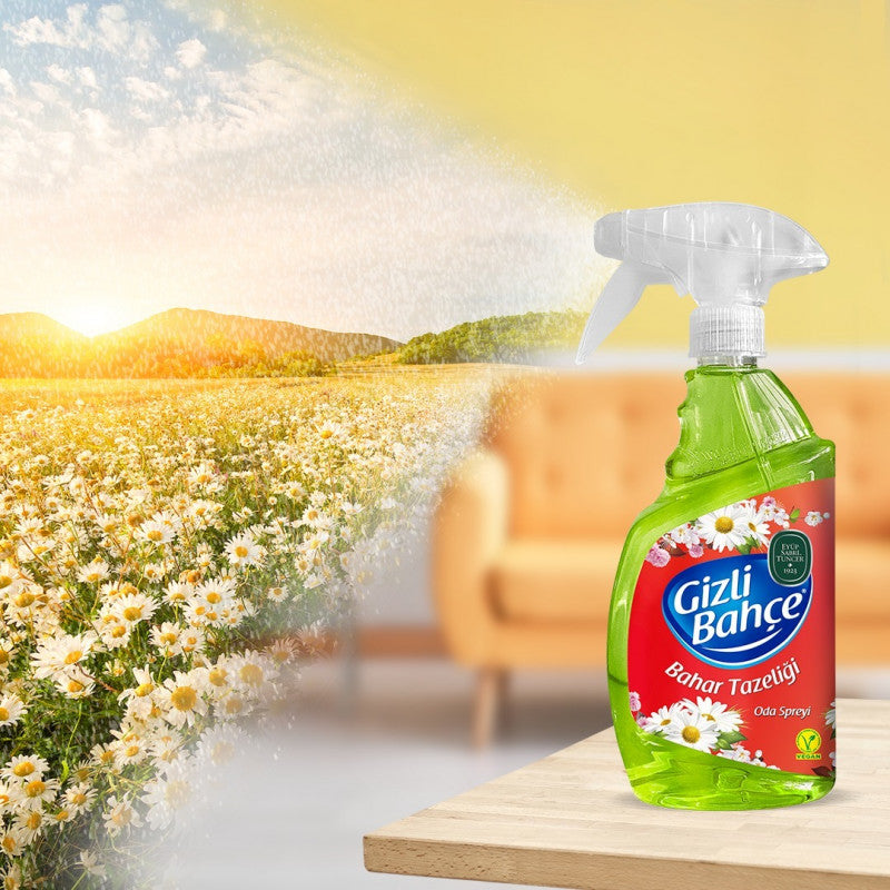 Désodorisant d’intérieur GİZLİ BAHÇE Fraîcheur printanière 500 ml