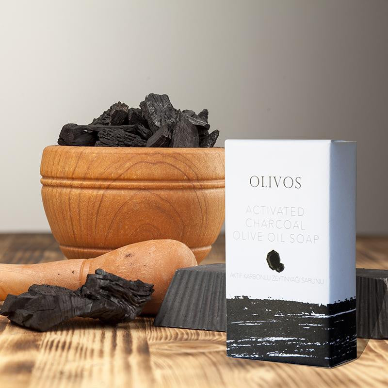 OLIVOS Aktif Karbonlu Zeytinyağlı Sabun 125g