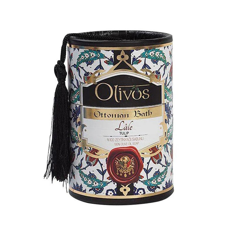 OLIVOS Osmanlı Hamamı Lale Zeytinyağlı Sabun 2x100g