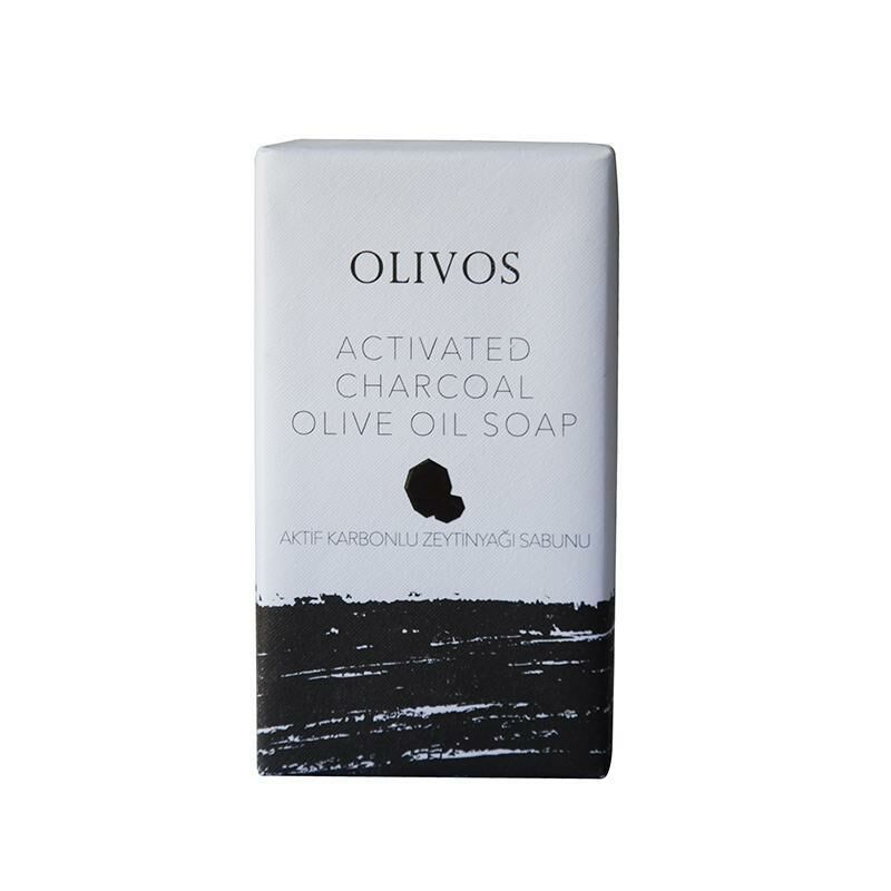 OLIVOS Aktif Karbonlu Zeytinyağlı Sabun 125g