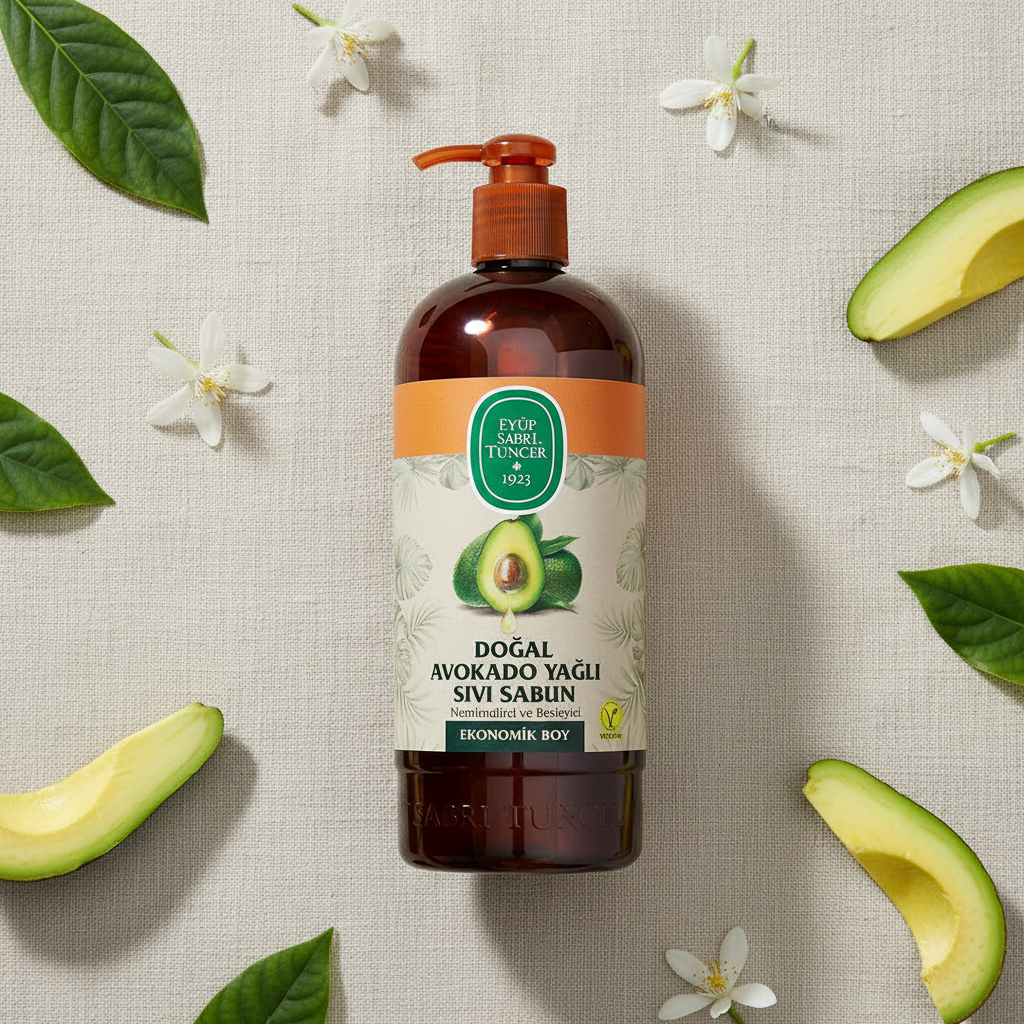 Avocado Soap - Flat Lay
