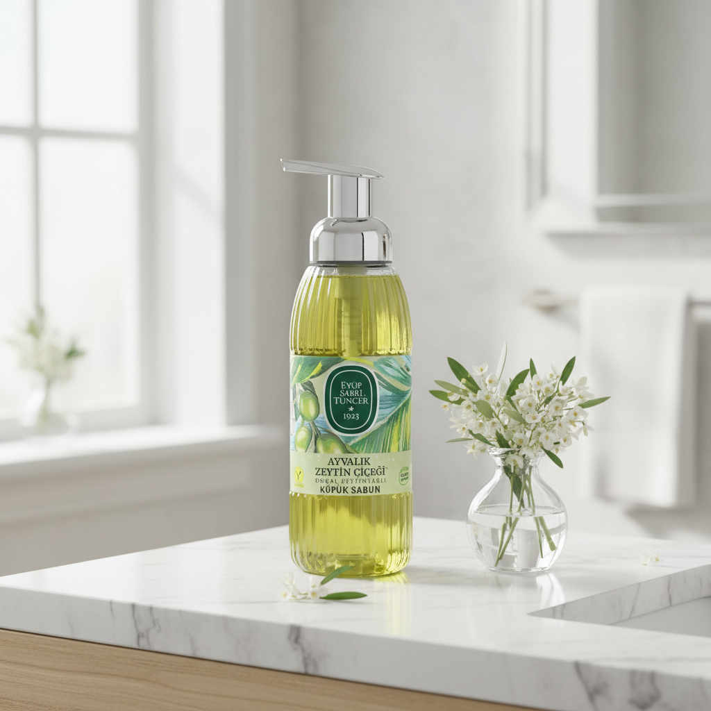 Ayvalık Olive Blossom - Marble Bathroom