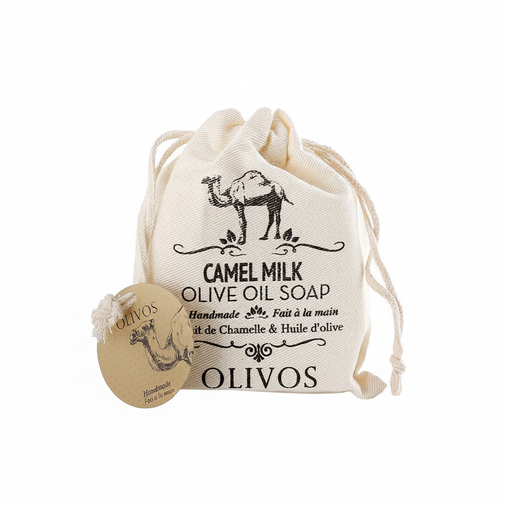 Camel Milk Soap - White Background