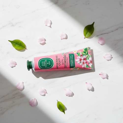 Cherry Blossom - Marble Flat Lay