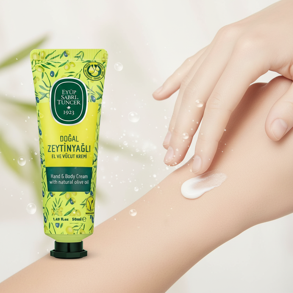 Cilde uygulama — beauty shot