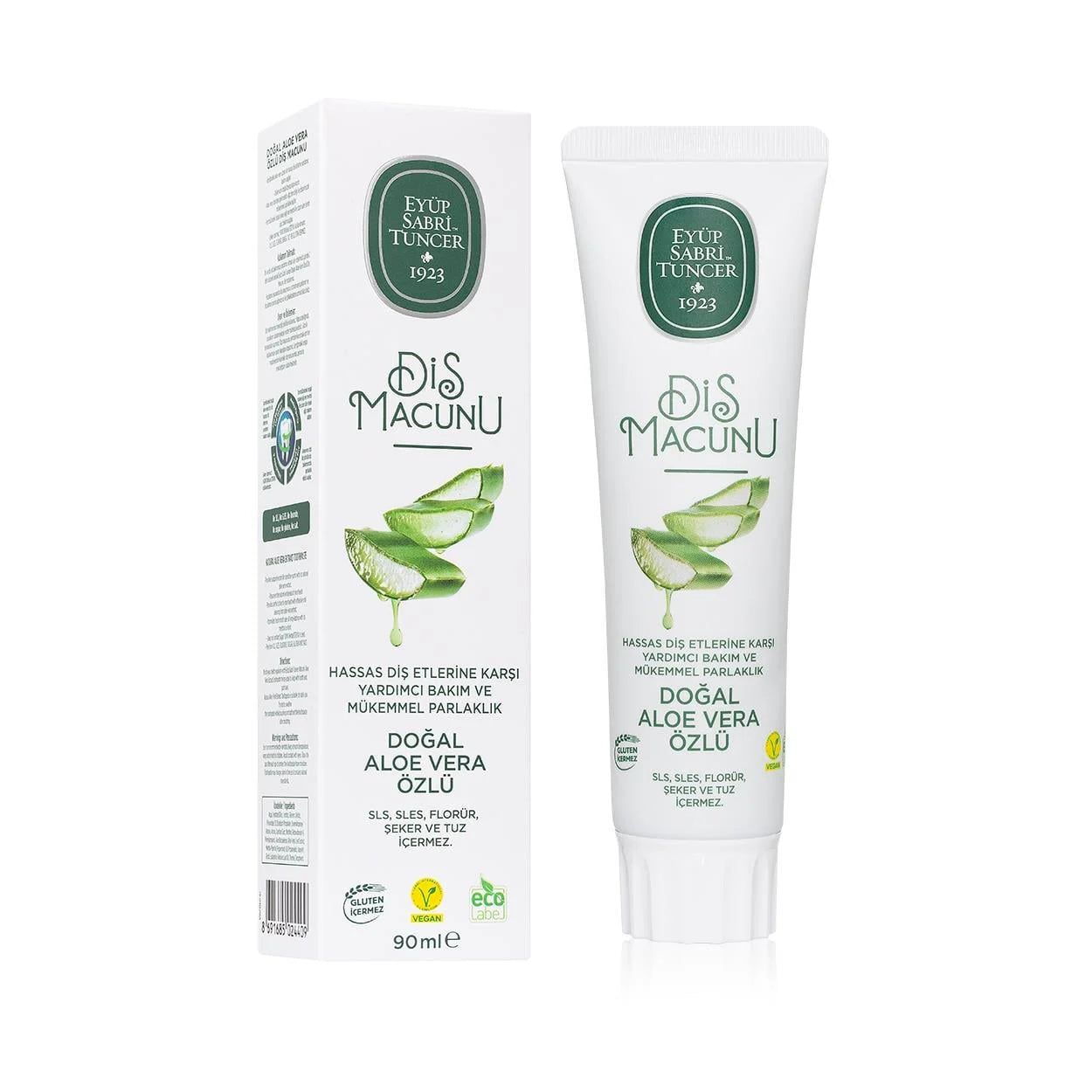 EYÜP SABRİ TUNCER Zubní pasta s přírodním výtažkem z aloe vera 90 ml