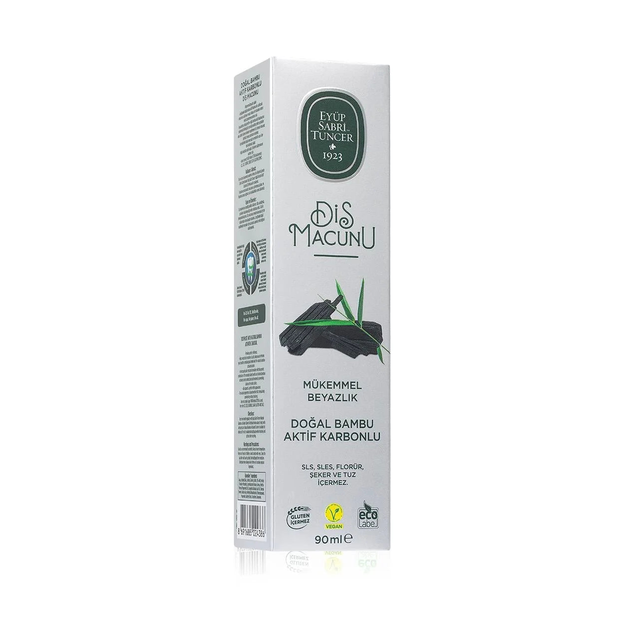 EYÜP SABRİ TUNCER Zubní pasta s přírodním bambusovým uhlím 90 ml