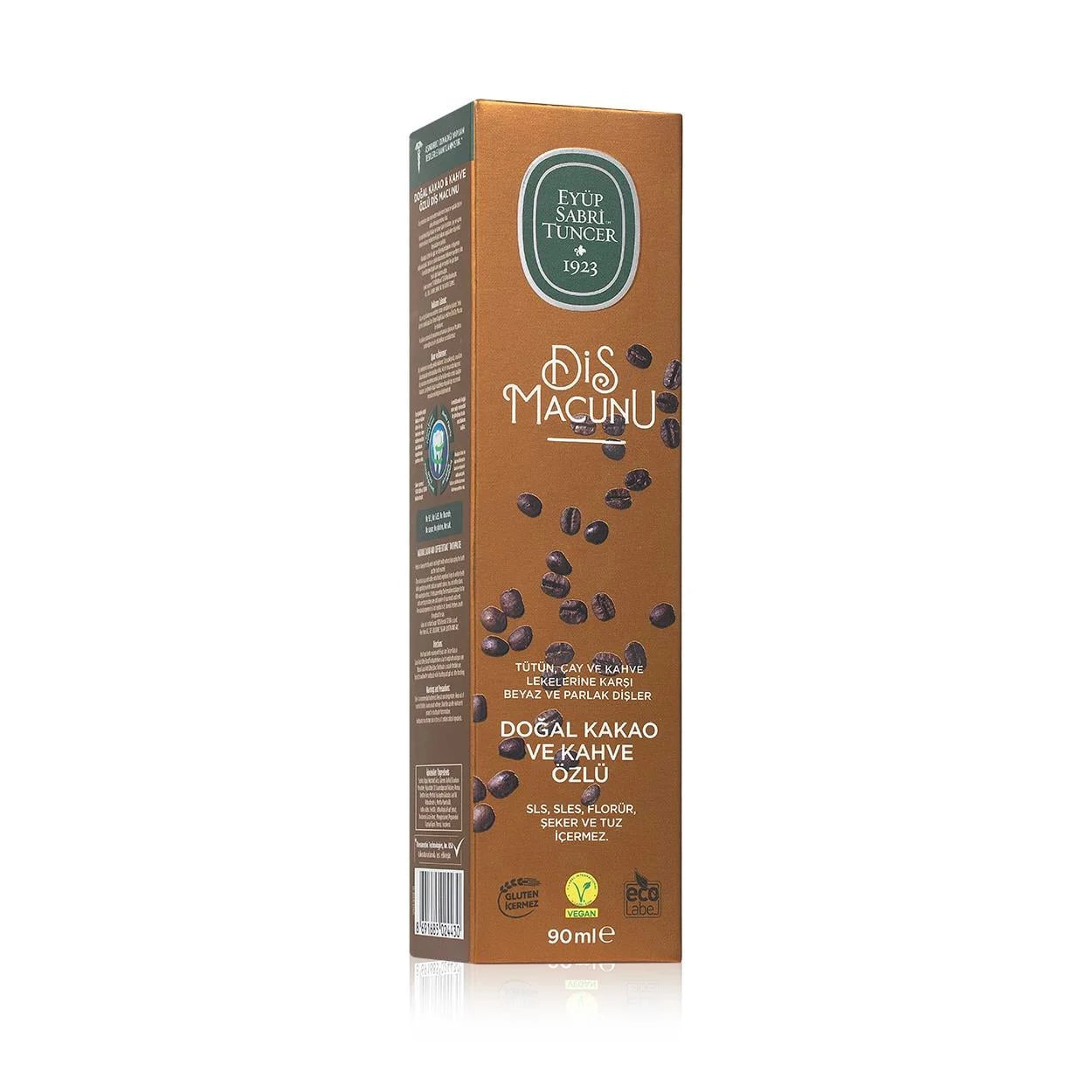 EYÜP SABRİ TUNCER Zubní pasta s přírodním výtažkem z kakaa a kávy 90 ml