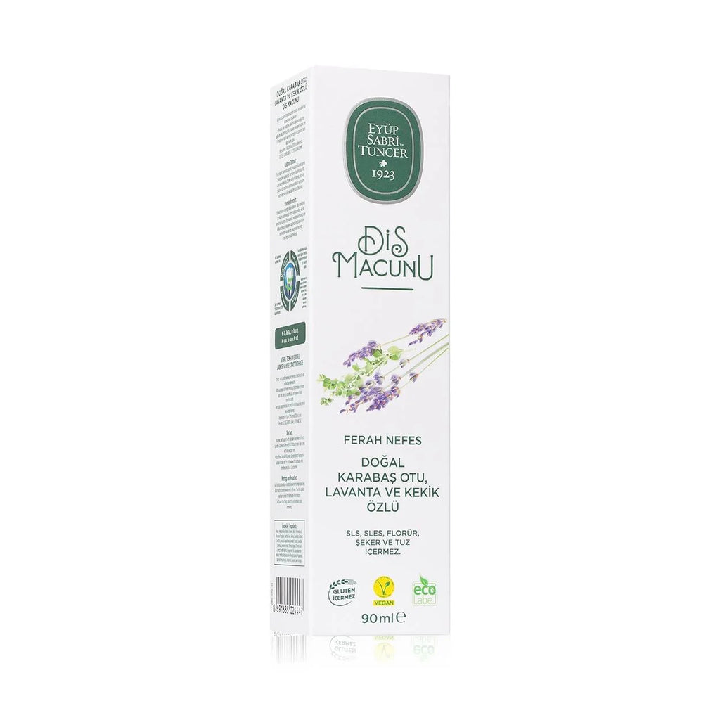 EYÜP SABRİ TUNCER Natürliche Französische Lavendel & Lavendel & Thymian Extrakt Zahnpasta 90 ml