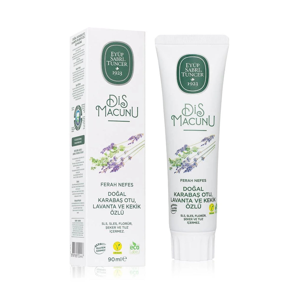EYÜP SABRİ TUNCER Natürliche Französische Lavendel & Lavendel & Thymian Extrakt Zahnpasta 90 ml