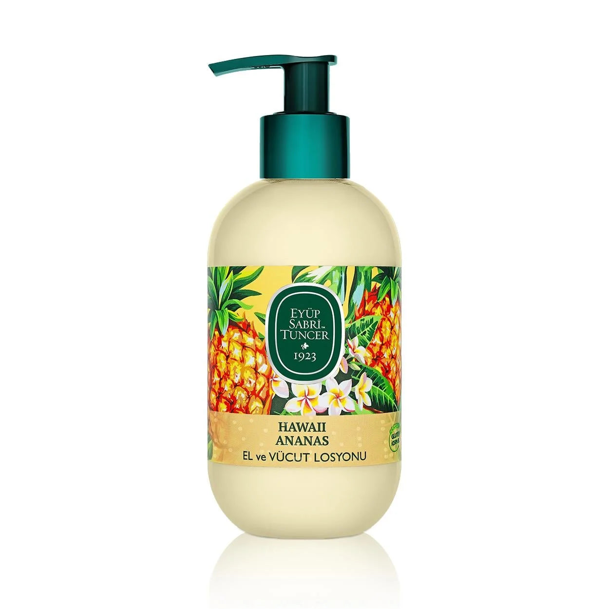 EYÜP SABRİ TUNCER Mléko na tělo a ruce s přírodním olivovým olejem – Havajský Ananas 280 ml
