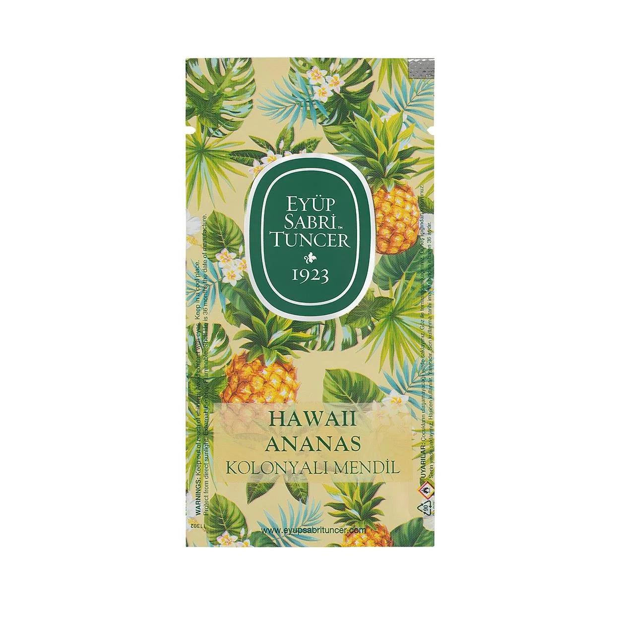EYÜP SABRİ TUNCER Kolonya/Kolínské vlhčené ubrousky Havajský Ananas 150 ks