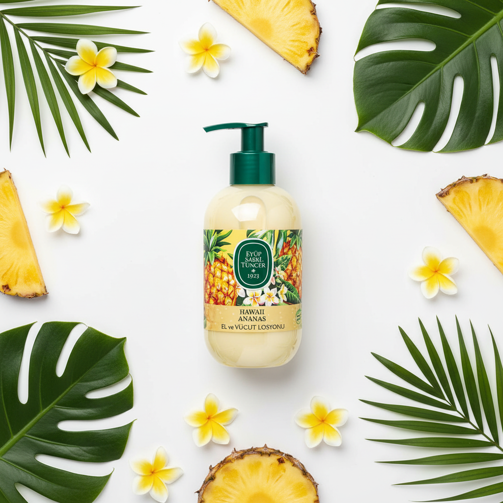 Hawaii Ananas Losyon – Overhead