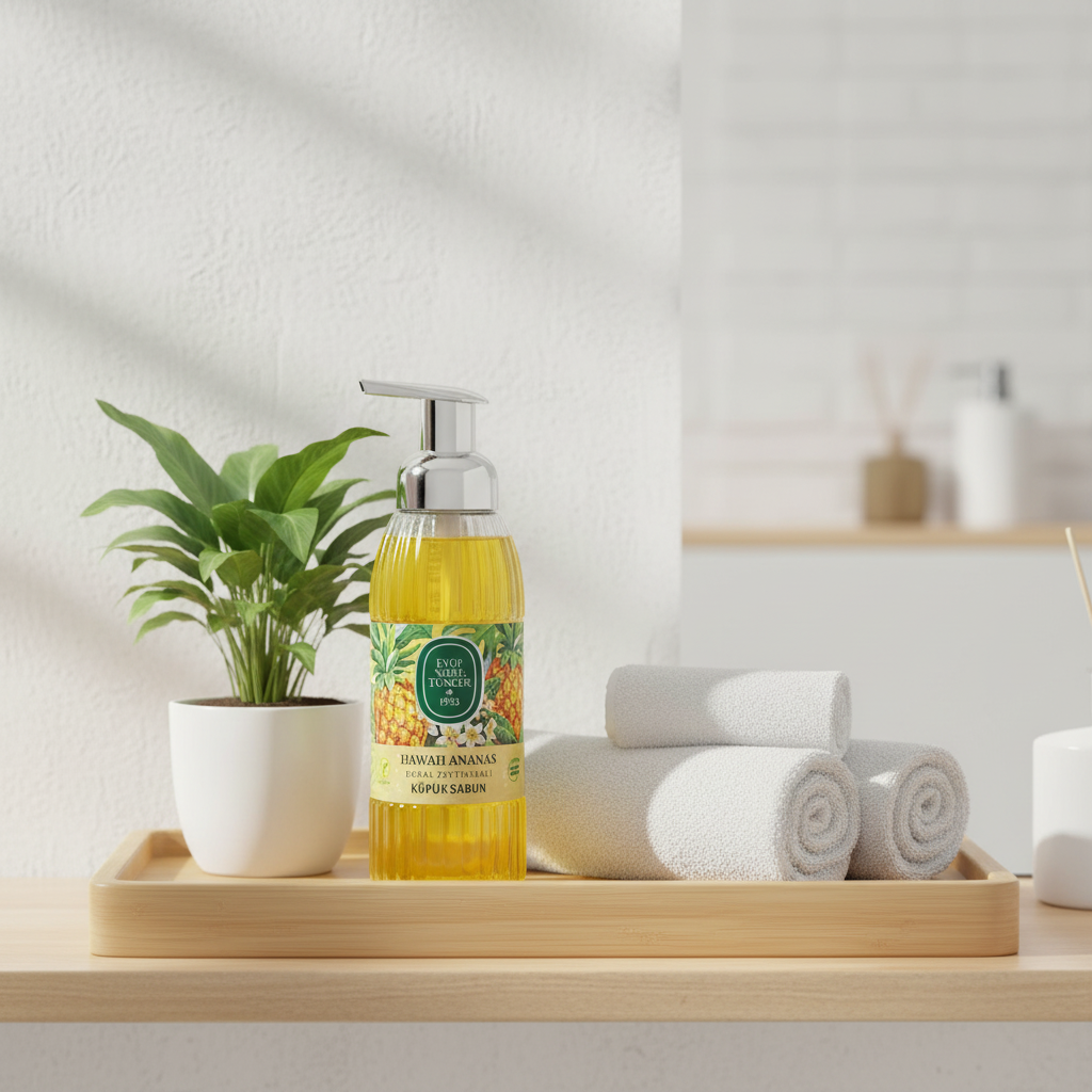 Hawaii Pineapple - Bathroom Lifestyle