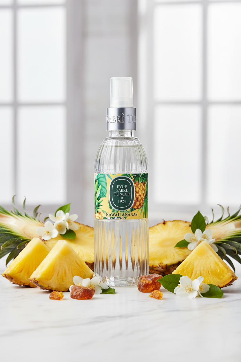 Hawaiian Pineapple - Ingredients Flatlay