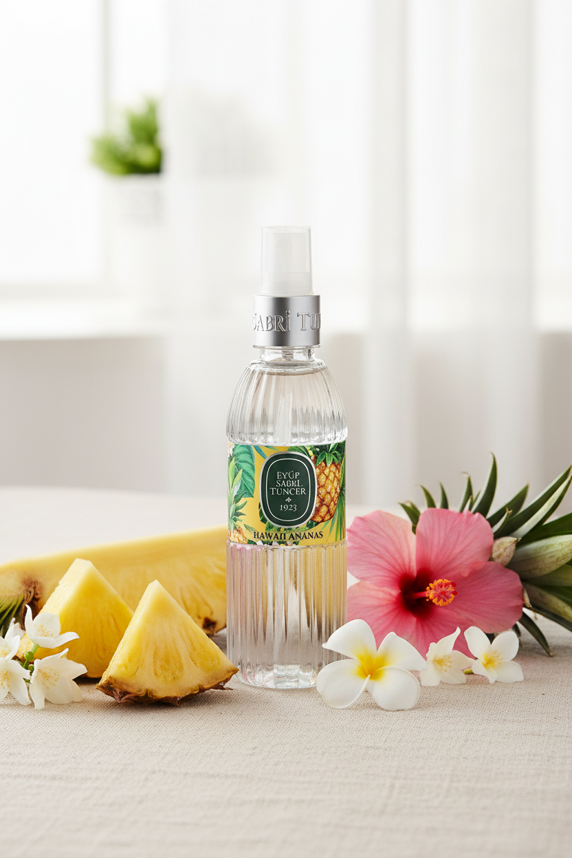 Hawaiian Pineapple - Light Flatlay