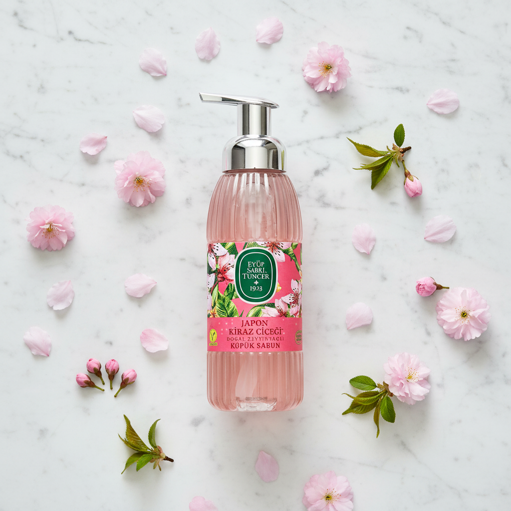 Japanese Cherry Blossom - Flat Lay