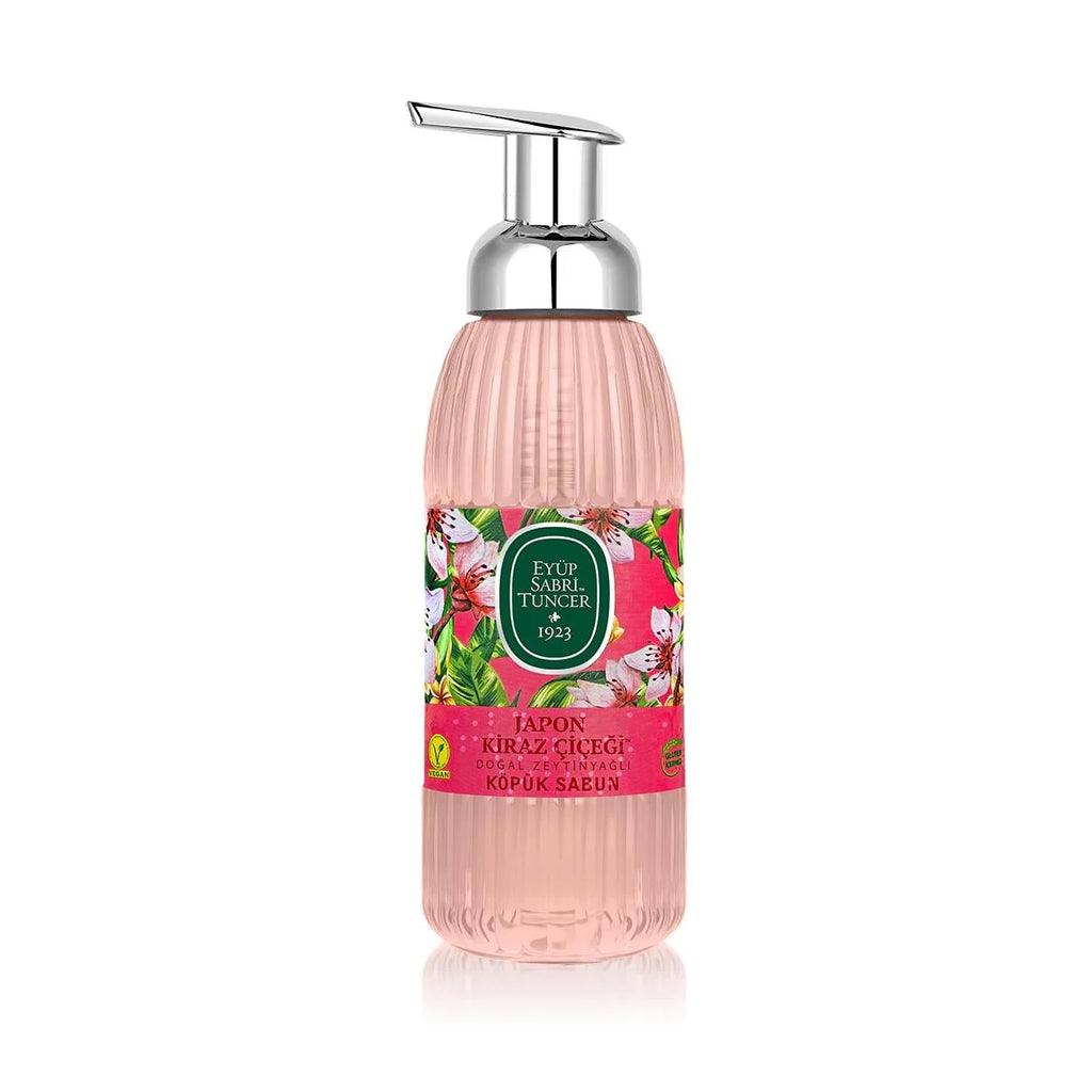 Jabón espumoso con aceite de oliva natural EYÜP SABRİ TUNCER - Flor de cerezo japonés 500 ml