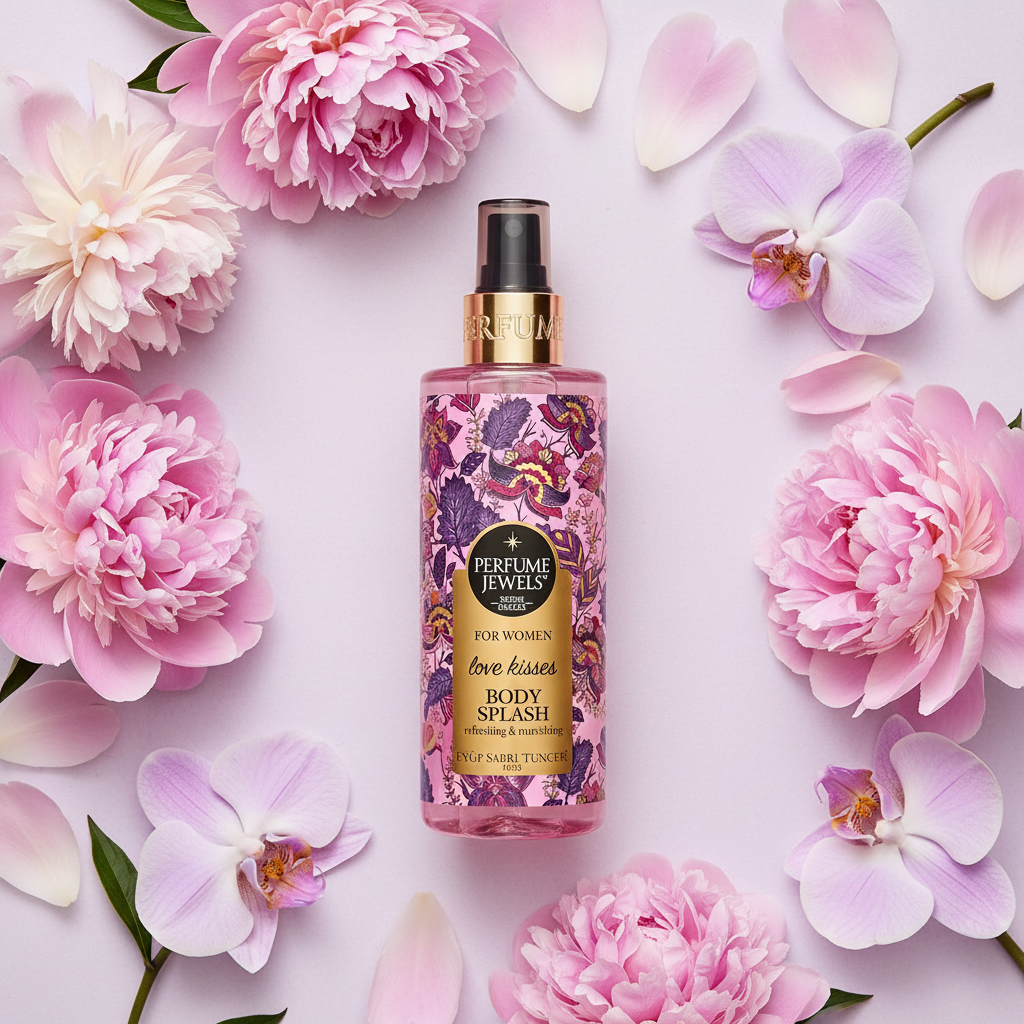 Love Kisses - Peony Flat Lay