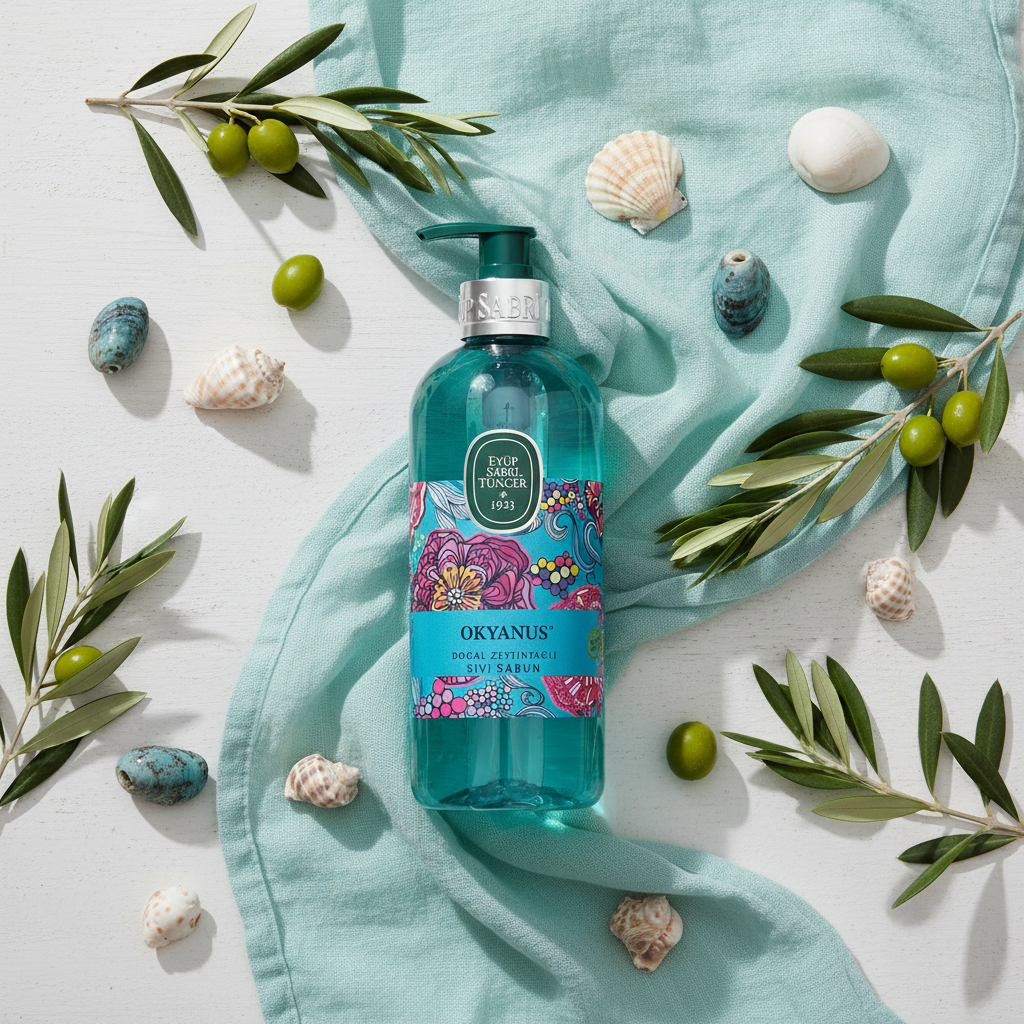 Ocean Soap - Flat Lay
