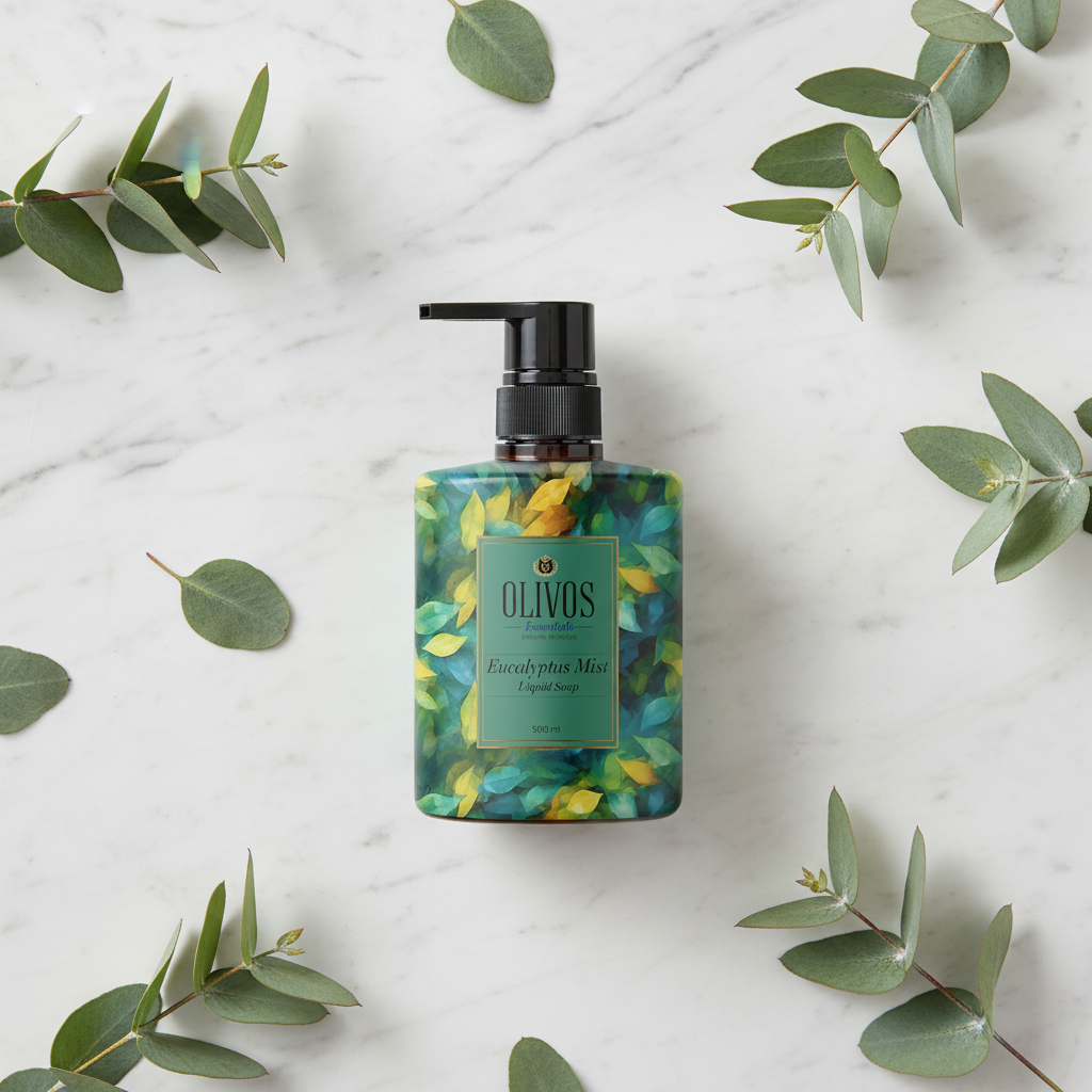 OLIVOS Eucalyptus Mist - Flat Lay