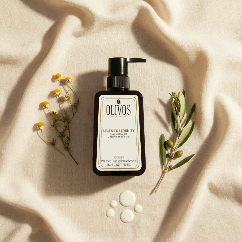 Olivos Goat Milk - Flat Lay Top Down