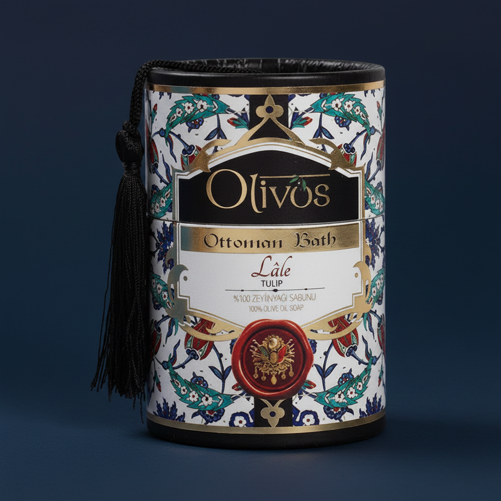 Olivos Ottoman Bath Tulip Soap - Dark Moody