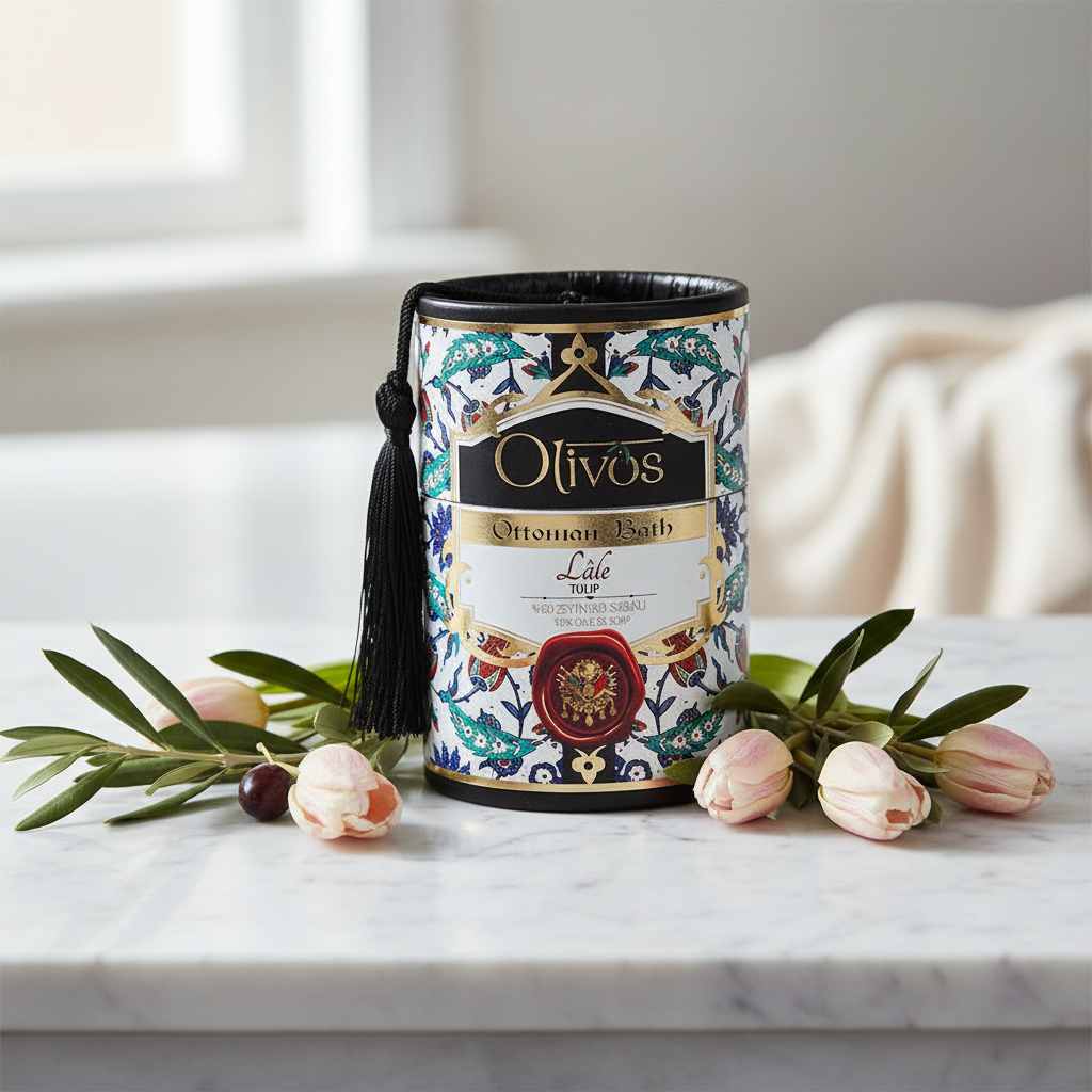 Olivos Ottoman Bath Tulip Soap - Lifestyle