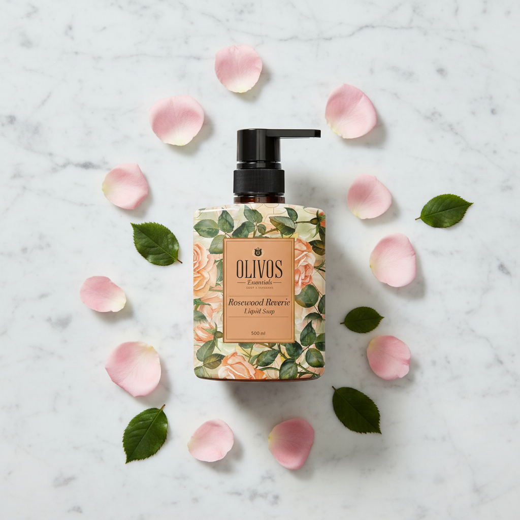 OLIVOS Rosewood Reverie - Flat Lay