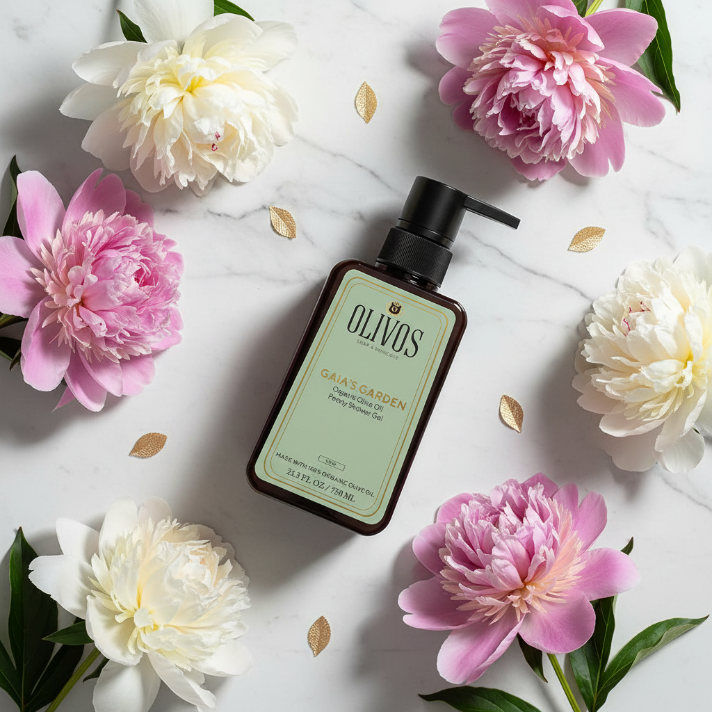 Olivos Shower Gel - Marble & Peonies