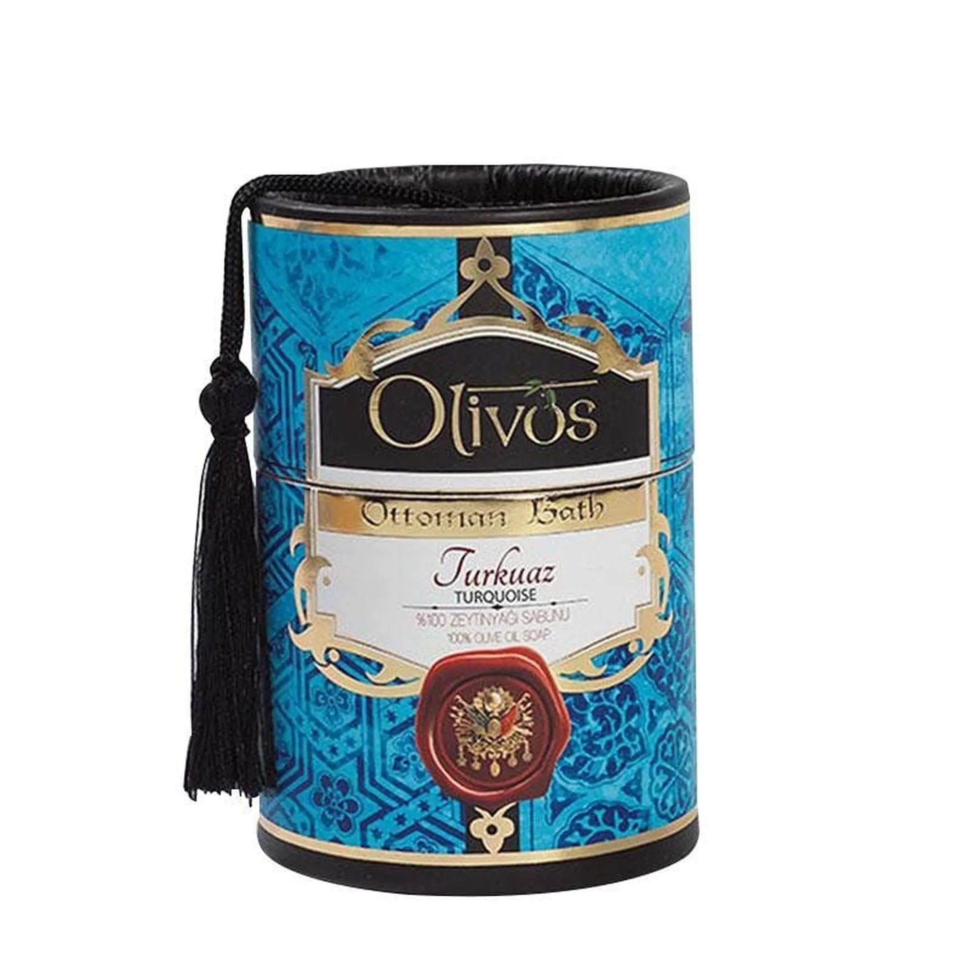 OLIVOS Osmanlı Hamamı Turkuaz Zeytinyağlı Sabun 2x100g