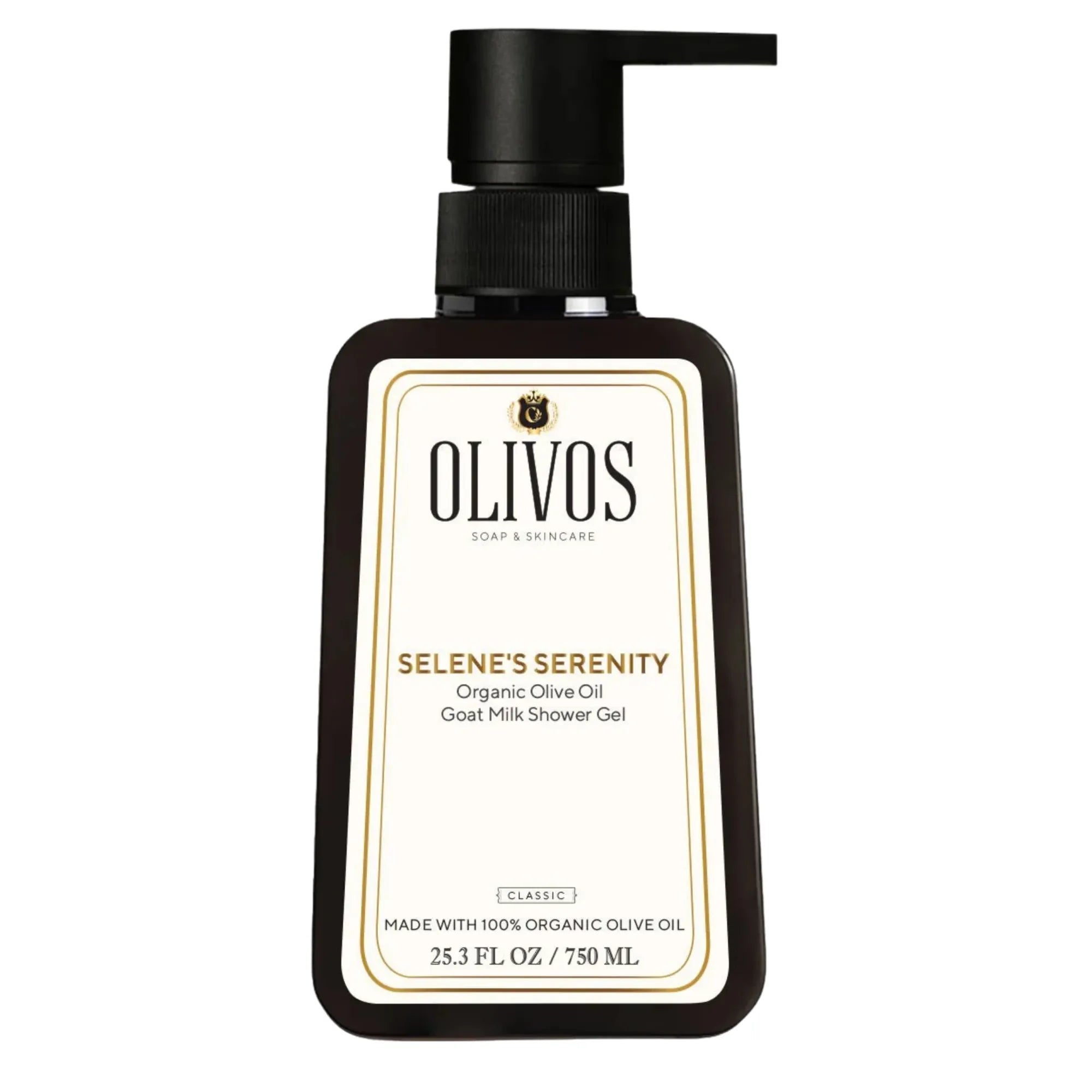 OLIVOS Organik Zeytinyağlı Keçi Sütlü Duş Jeli 750ml