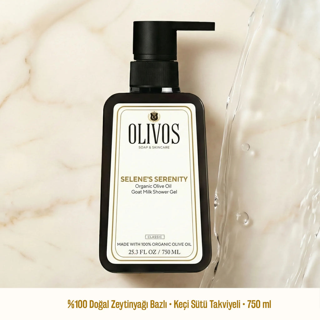 OLIVOS Gel de ducha orgánico de aceite de oliva y leche de cabra 750ml