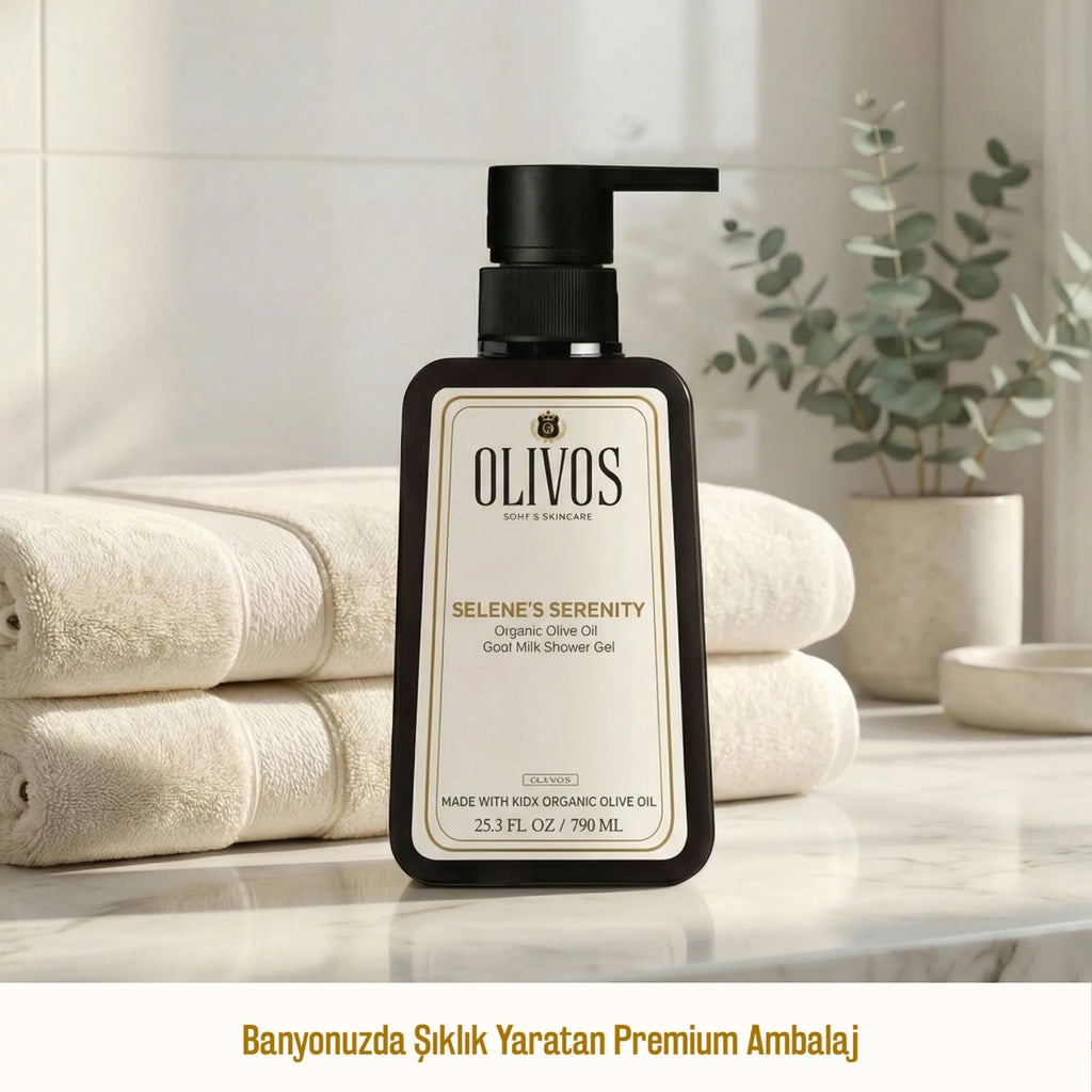 OLIVOS Gel de ducha orgánico de aceite de oliva y leche de cabra 750ml