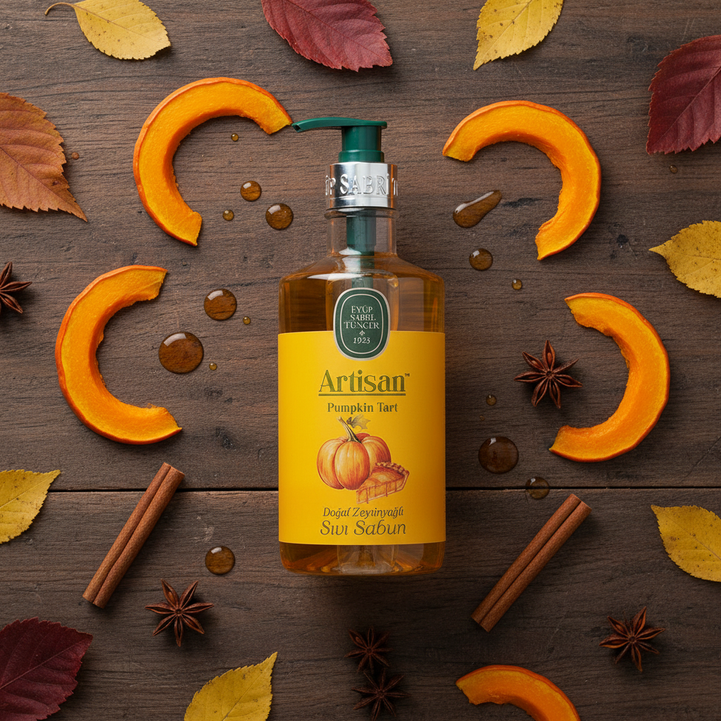 Pumpkin Tart - Flat Lay