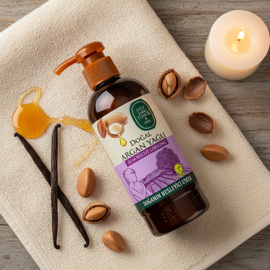 Spa flat lay