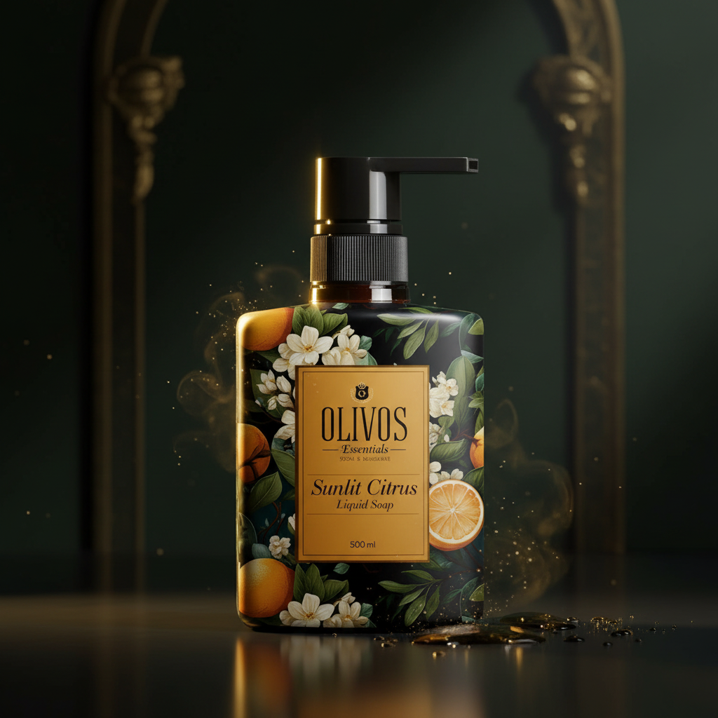 Sunlit Citrus - Dark Moody Editorial