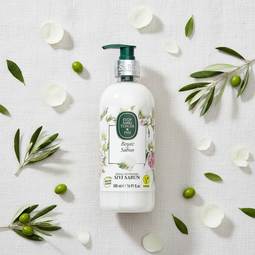 White Soap - Flat Lay